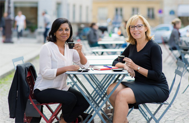 Françoise Derolez et Sandy Beky