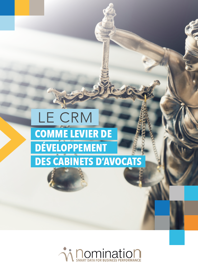 Couverture du Livre Blanc Le CRM comme levier de développement des cabinets d’avocats