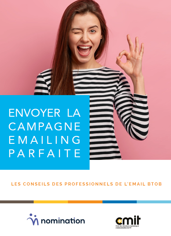 Couverture du Livre Blanc Envoyer la campagne emailing parfaite – Les bonnes pratiques en BtoB