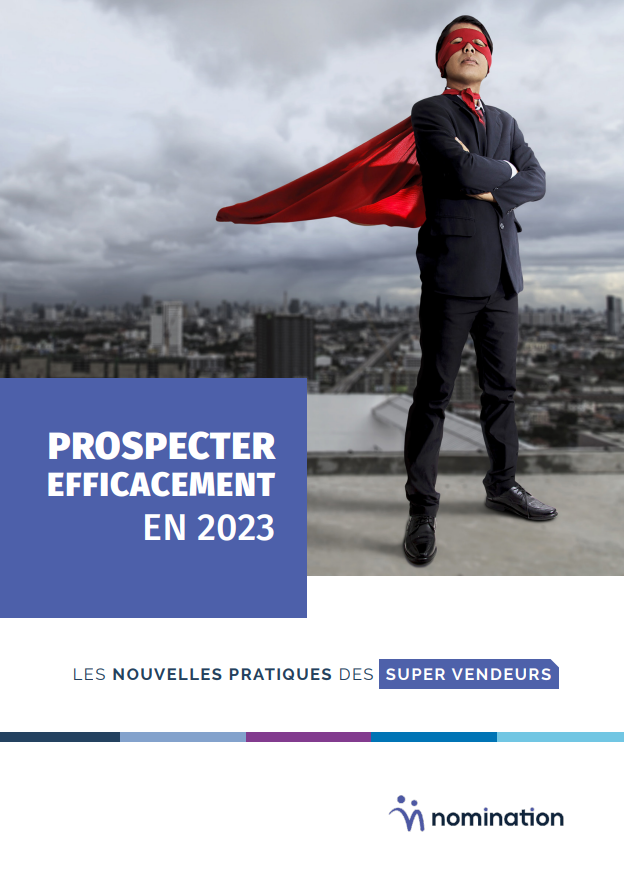 Couverture du Livre Blanc Prospecter efficacement en 2023 – Les nouvelles pratiques des supers vendeurs