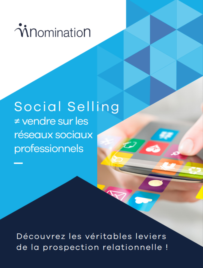 Couverture du Livre Blanc Social Selling ≠ vendre sur les réseaux sociaux professionnels