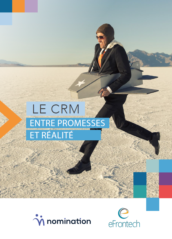 Couverture du Livre Blanc Le CRM : entre promesses et réalité