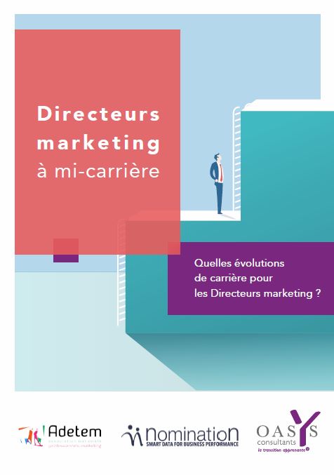 Couverture du Livre Blanc Quelles évolutions de carrière pour les Directeurs marketing ?