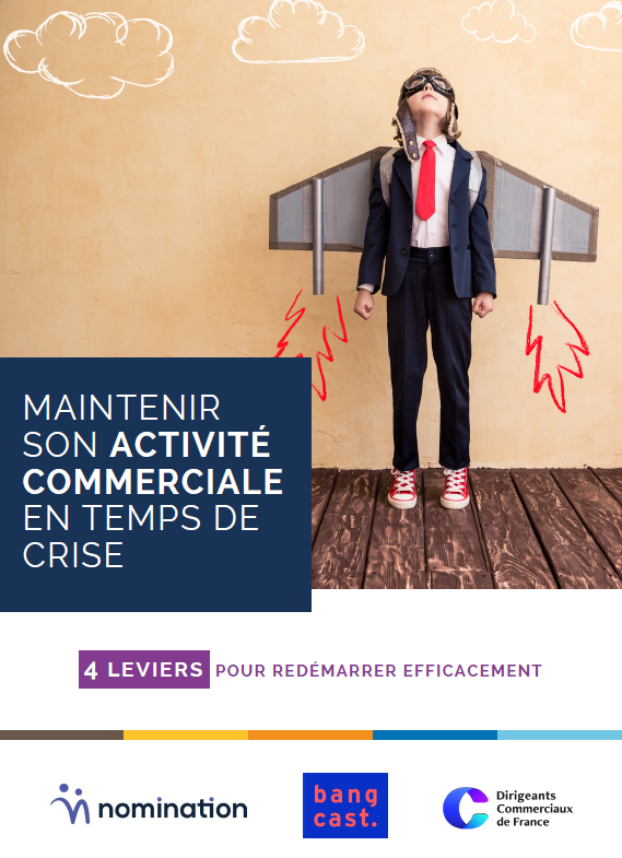 Couverture du Livre Blanc Maintenir son activité commerciale en temps de crise