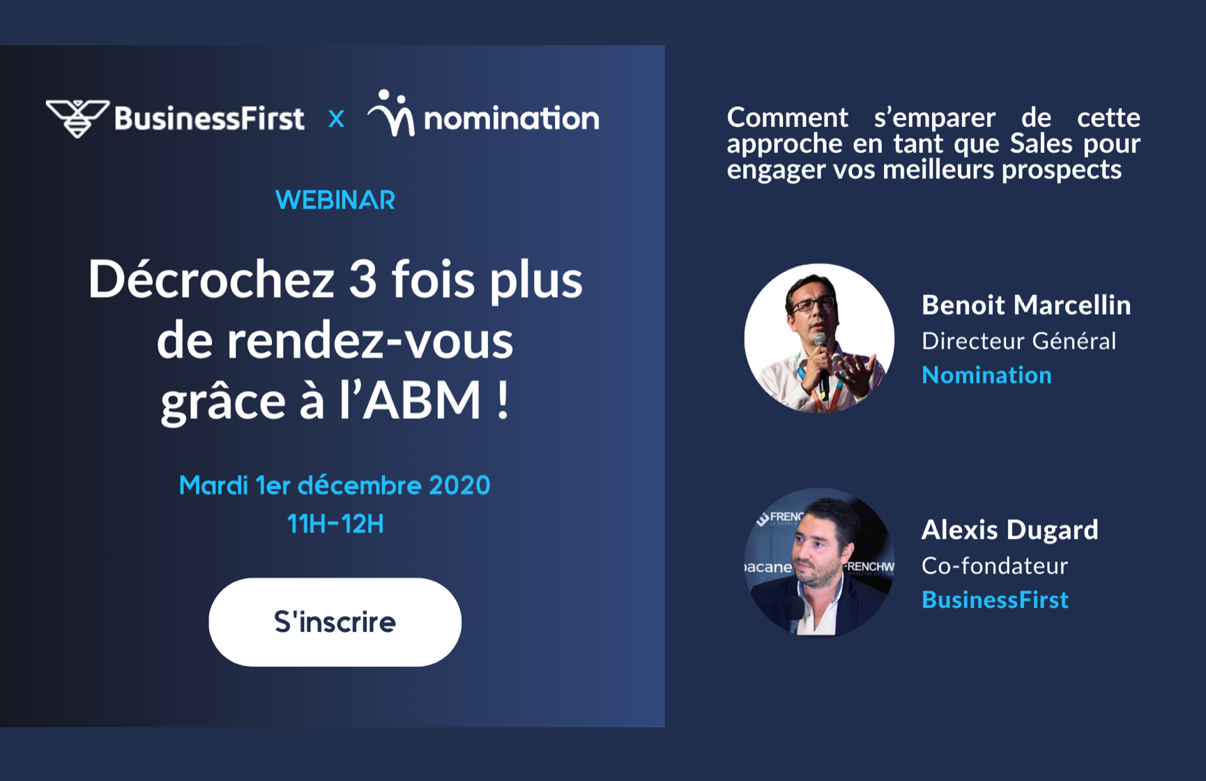 Évènement Replay – Décrochez 3 fois plus de rendez-vous grâce à l’ABM ! Nomination