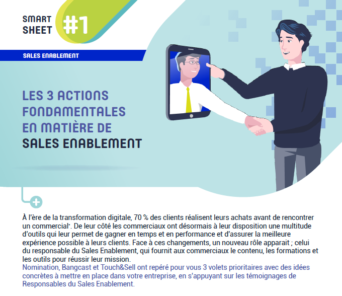 Couverture du Livre Blanc Les 3 actions fondamentales en matière de Sales Enablement