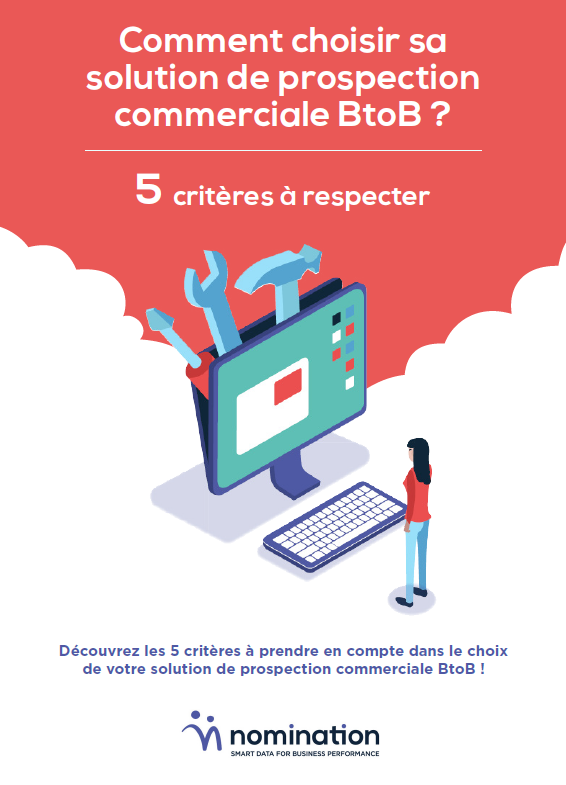 Couverture du Livre Blanc Comment choisir sa solution de prospection commerciale BtoB ?