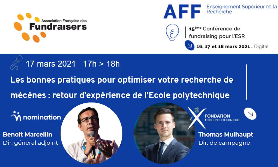 Évènement Conférence ESR AFF – 15e édition Nomination