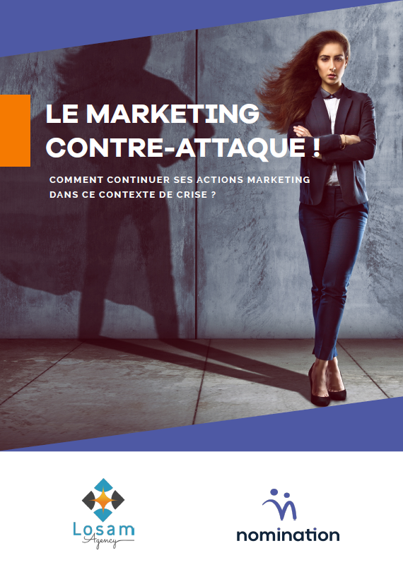 Couverture du Livre Blanc Le marketing contre-attaque : continuer ses actions dans ce contexte de crise