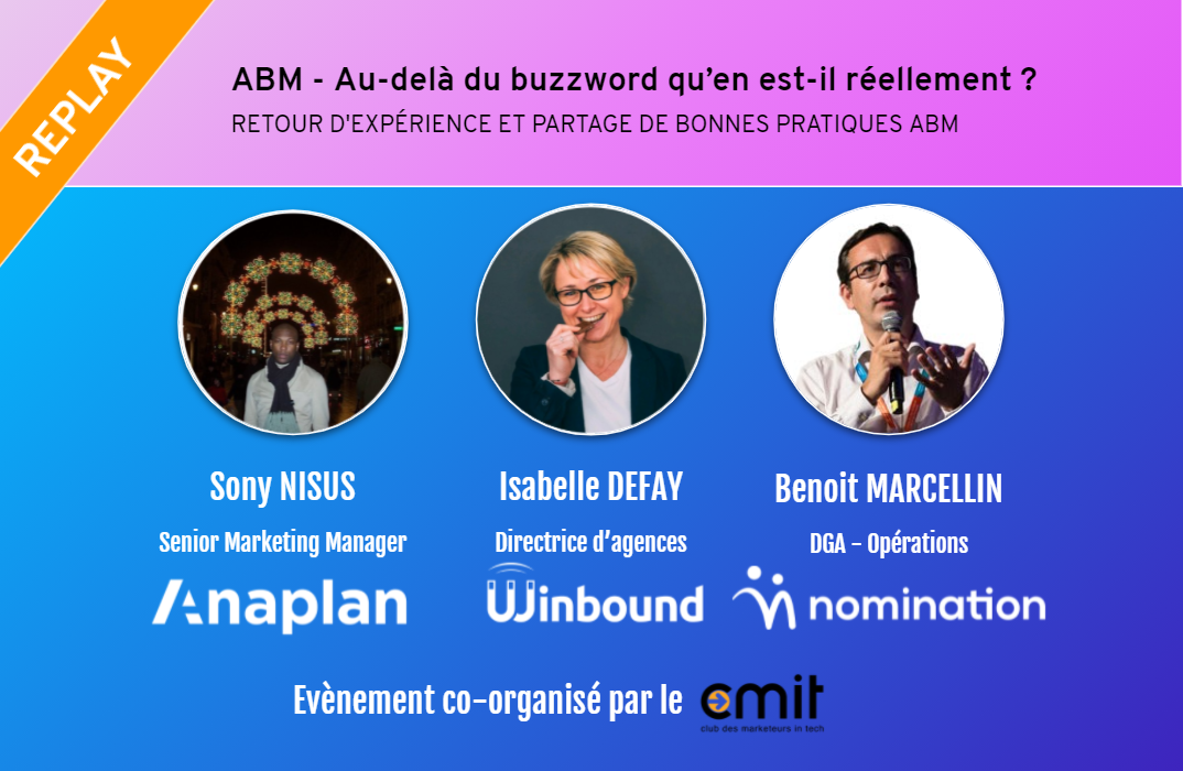 Évènement Replay – Retour d’expérience et partage de bonnes pratiques ABM Nomination