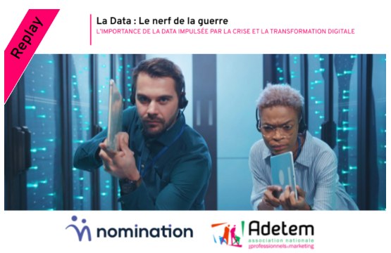 Évènement Replay – La Data : Le nerf de la guerre Nomination