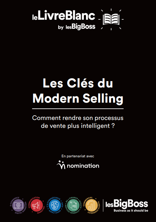 Couverture du Livre Blanc Les clés du Modern Selling : comment rendre son processus de vente plus intelligent ?