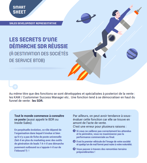 Couverture du Livre Blanc Les secrets d’une démarche SDR réussie