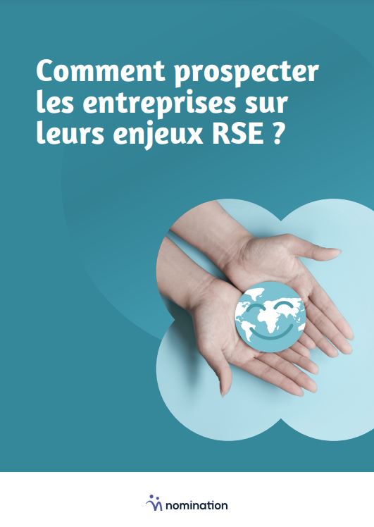 Couverture du Livre Blanc Comment prospecter les entreprises sur leurs enjeux RSE ?