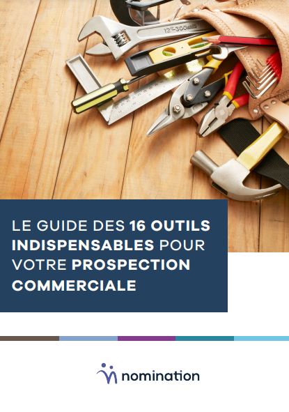 Couverture du Livre Blanc Le guide des 16 outils indispensables pour votre prospection commerciale