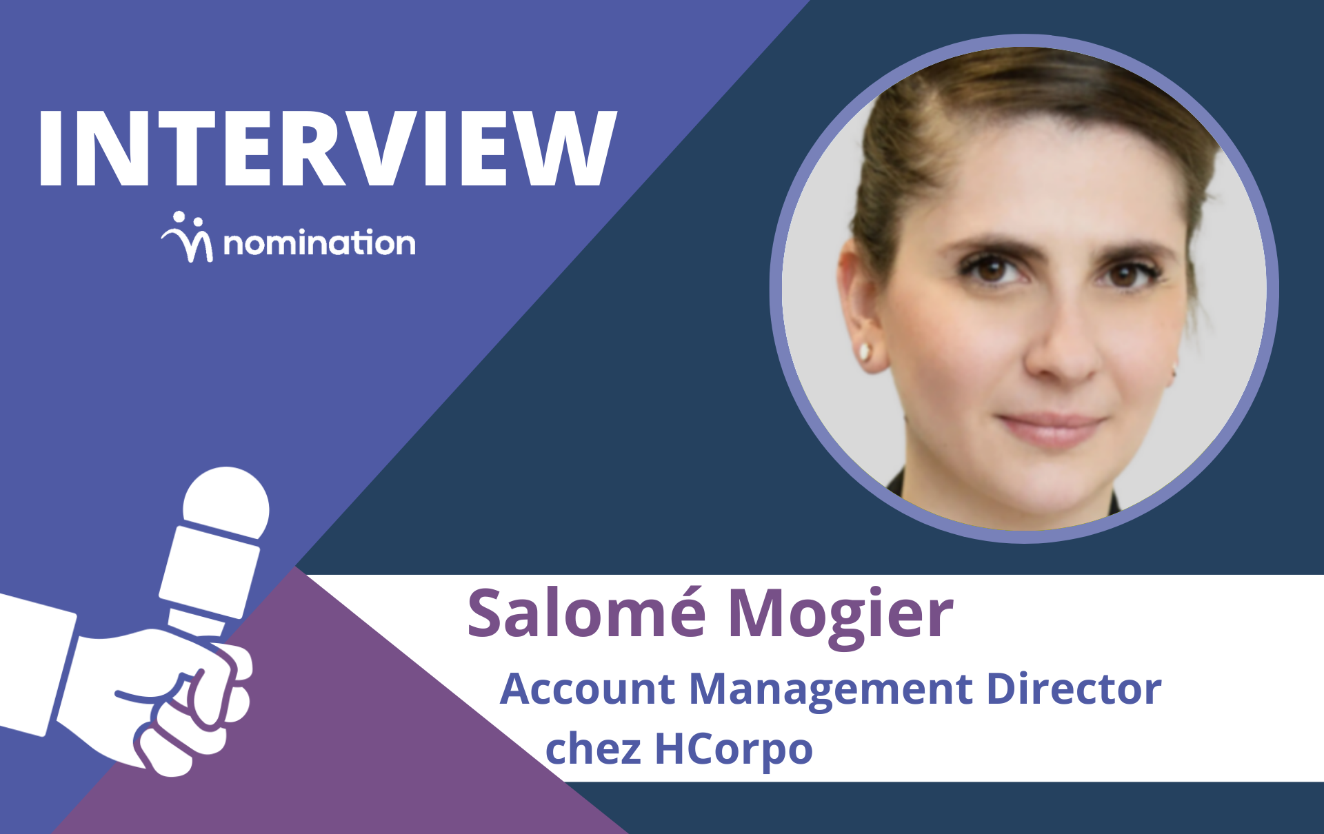 Salomé Mogier, Account Management Director HCorpo