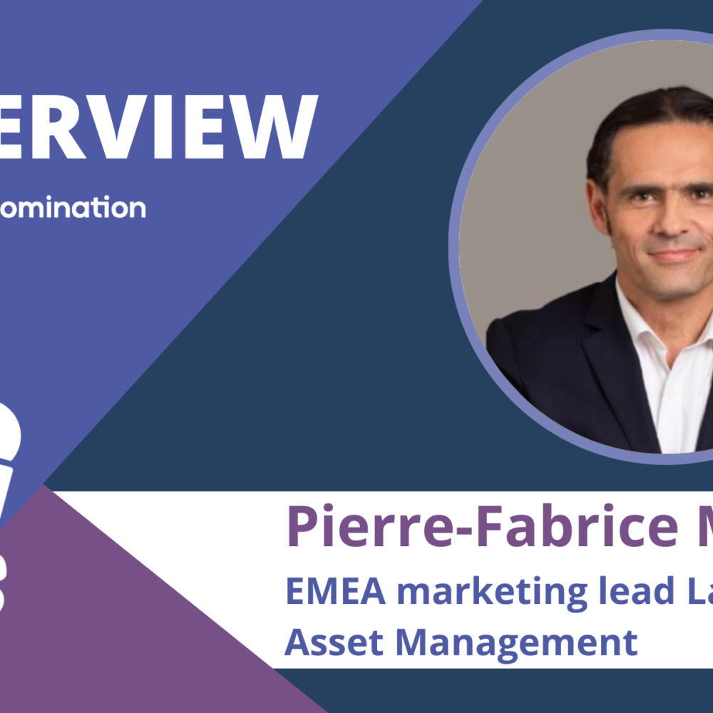 Pierre-Fabrice Moch, EMEA marketing lead Lazard Asset Management