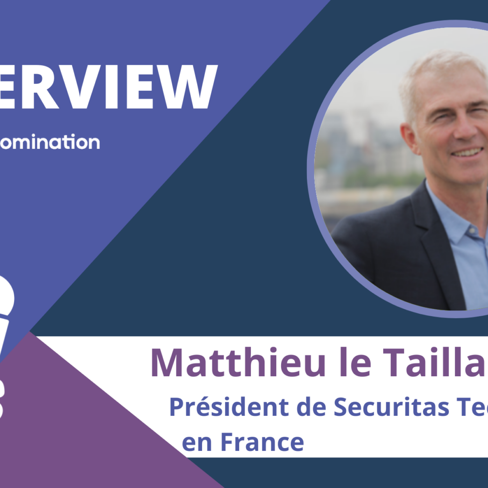 Matthieu Le Taillandier, président de Securitas Technology en France