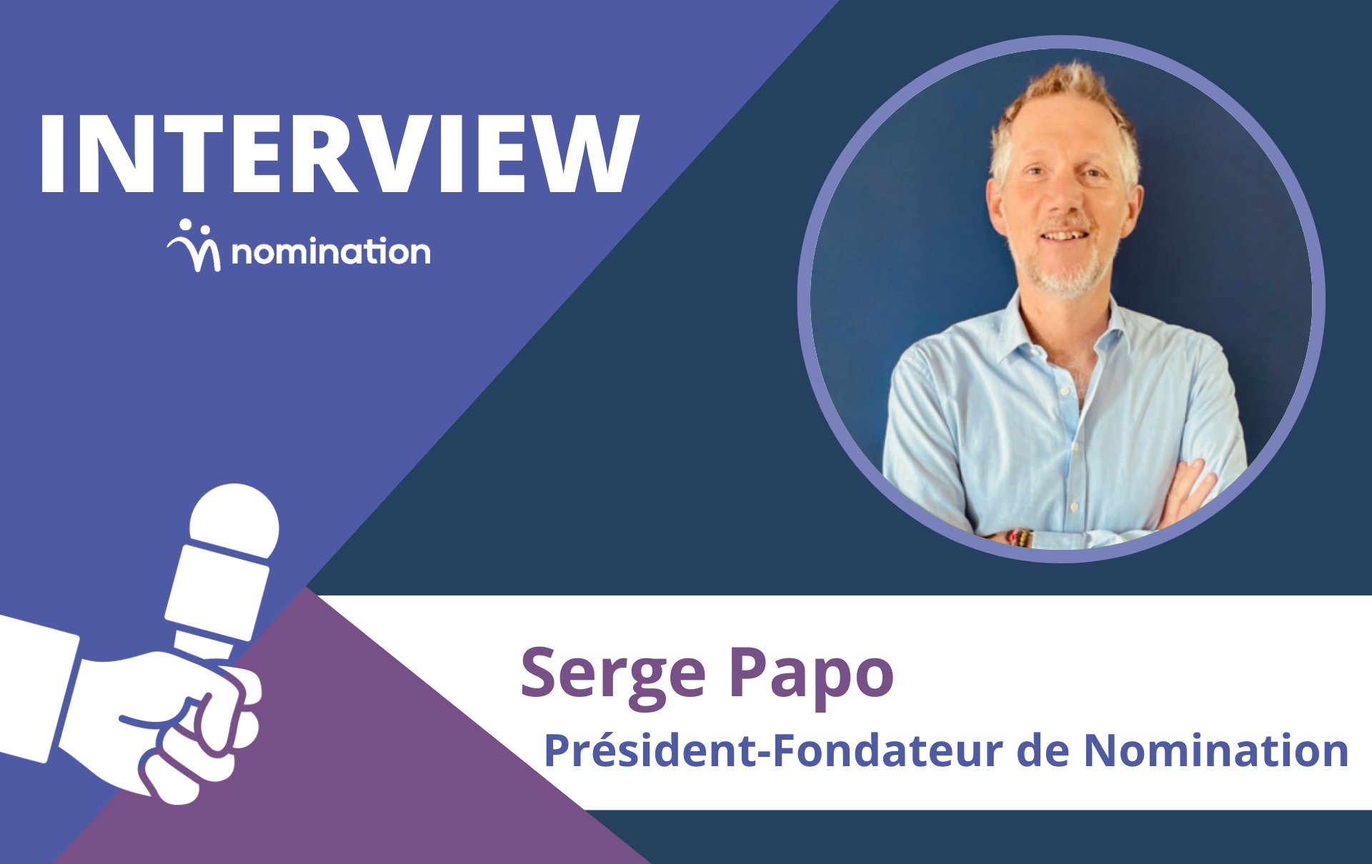 Biographie de Serge Papo, Président-Fondateur de Nomination