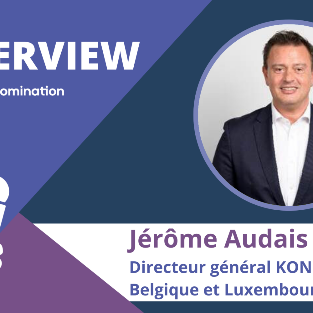 Jérôme Audais, directeur général KONE France, Belgique et Luxembourg