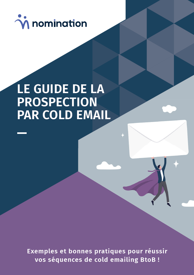 Couverture du Livre Blanc Le guide de la prospection par cold email