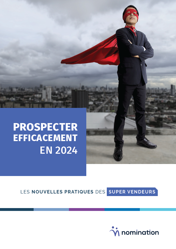 Couverture du Livre Blanc Prospecter efficacement en 2024 – Les nouvelles pratiques des supers vendeurs