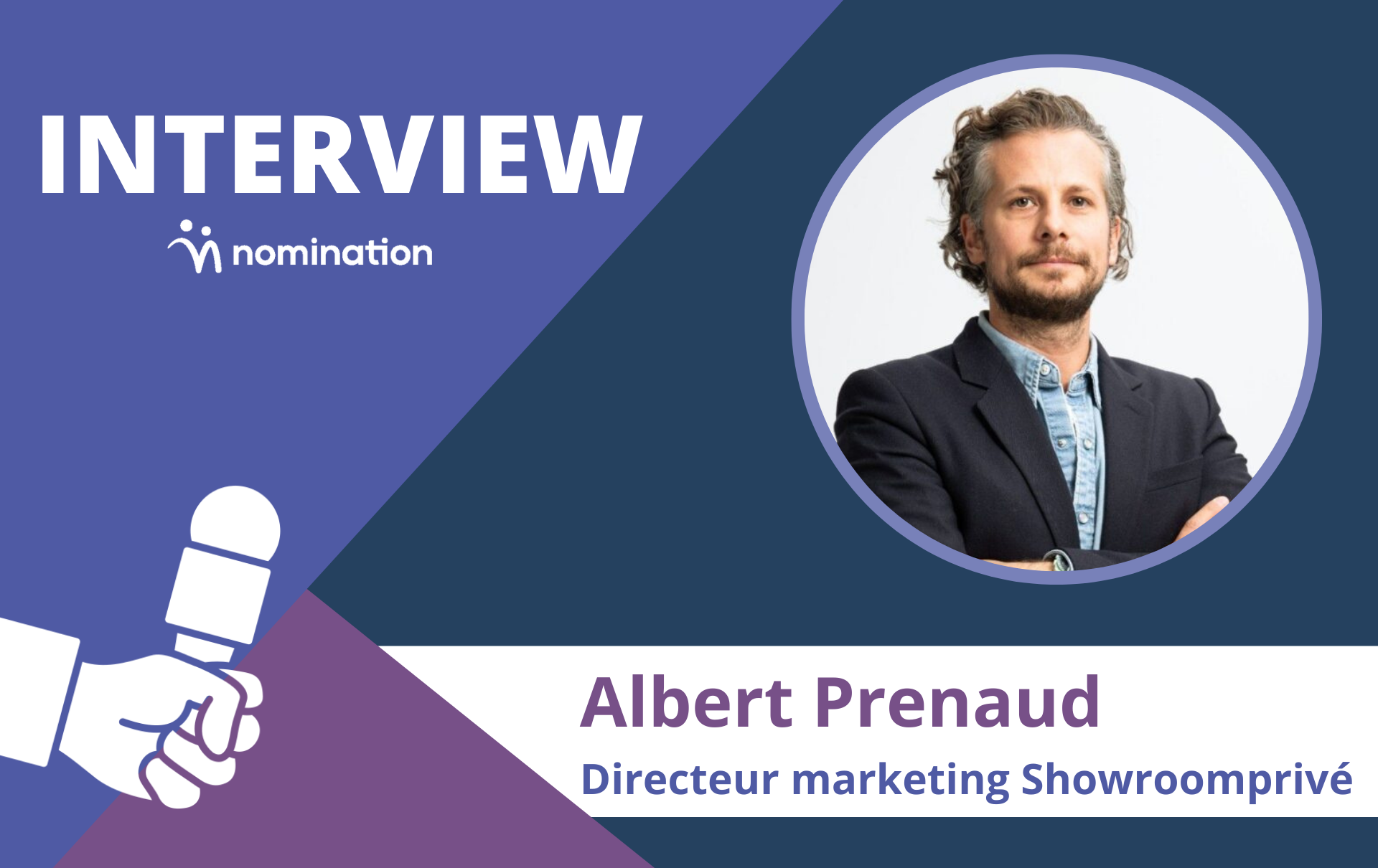 Albert Prenaud, directeur marketing Showroomprivé