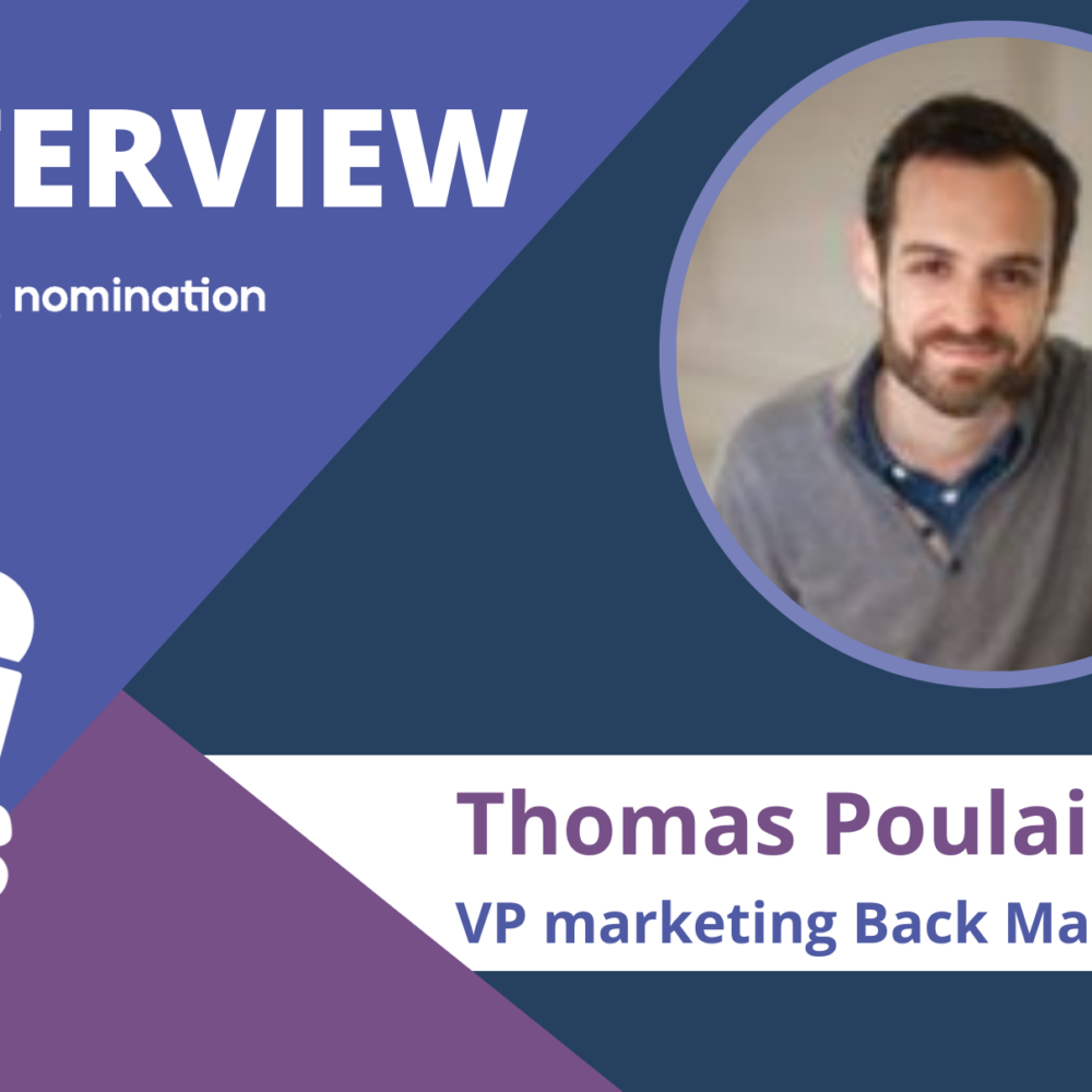 Thomas Poulain, VP marketing Back Market
