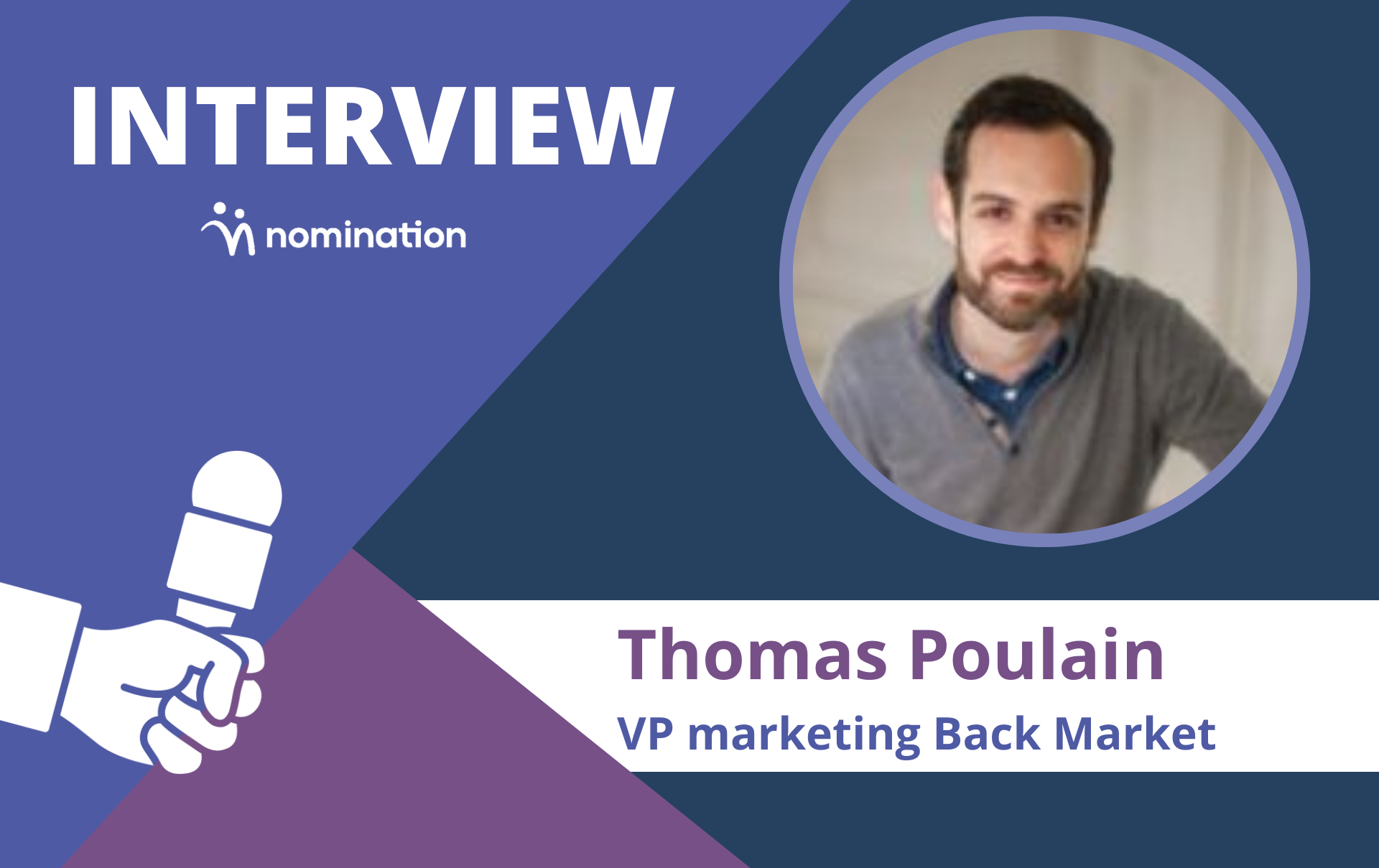 Thomas Poulain, VP marketing Back Market
