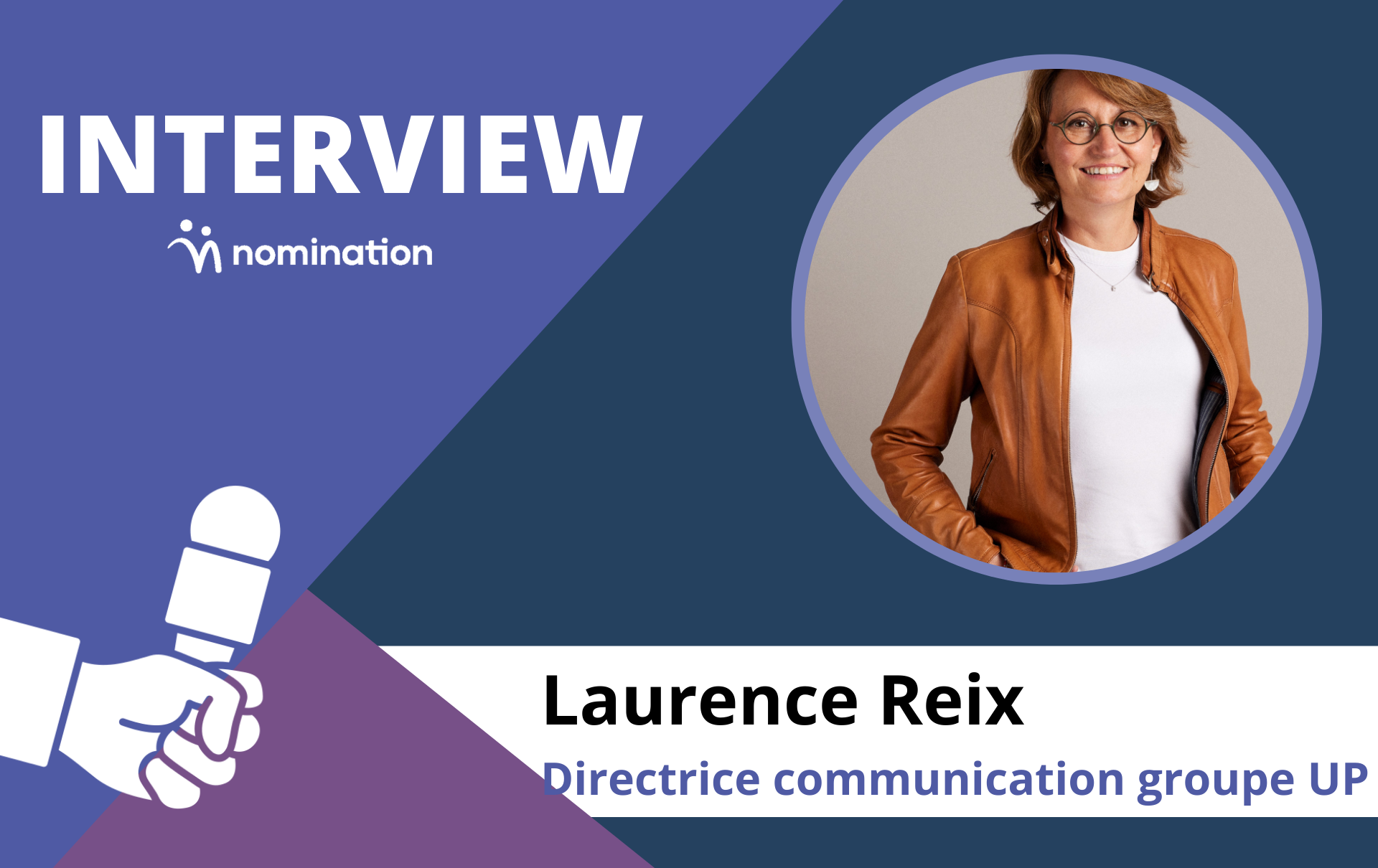 Laurence Reix, directrice de la communication France Groupe Up