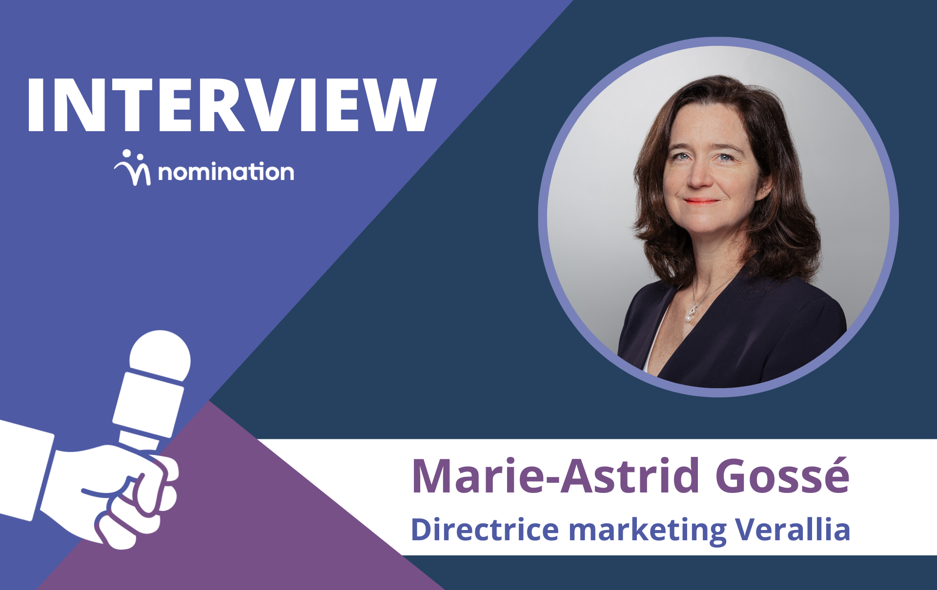 Marie-Astrid Gossé, directrice marketing du groupe Verallia