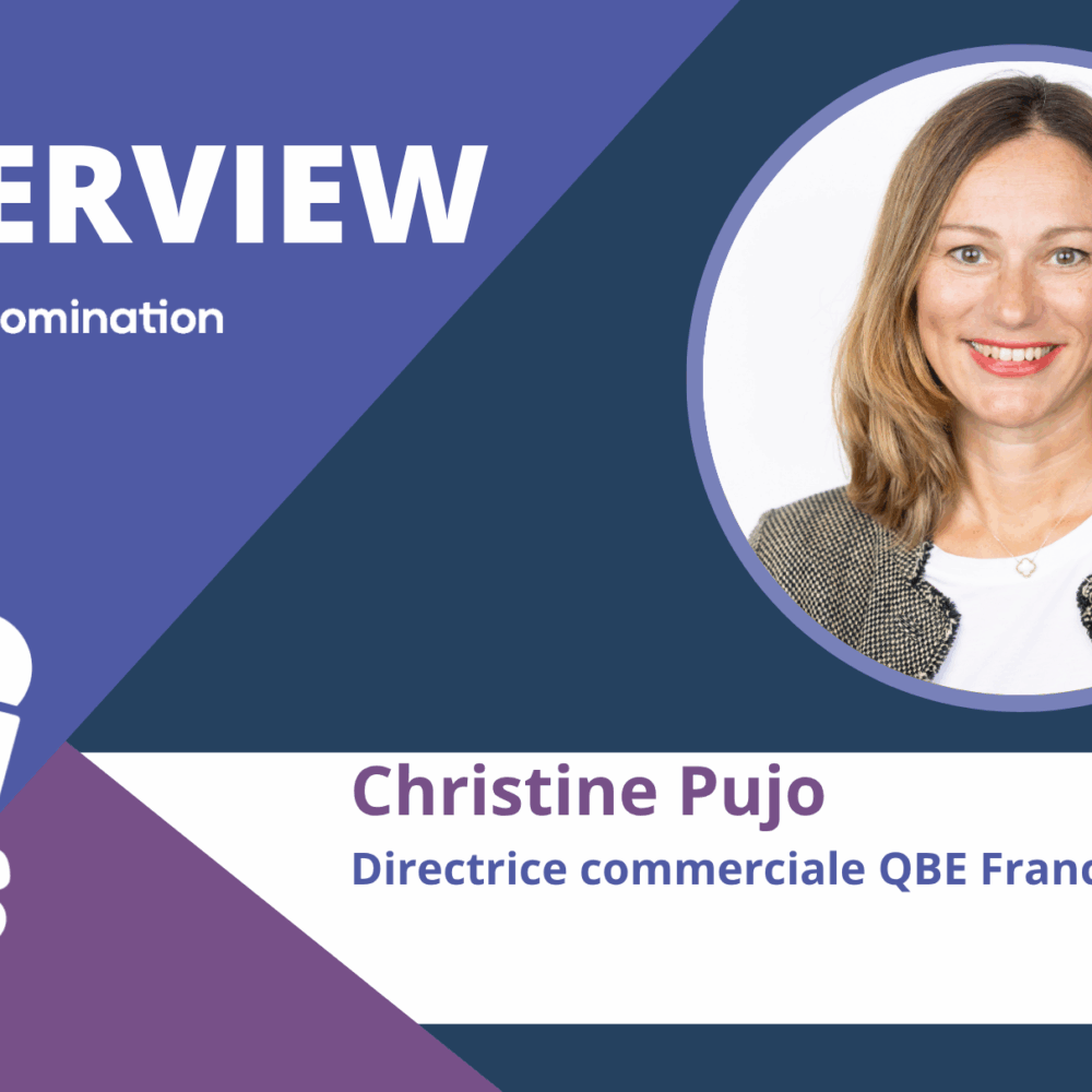 Christine Pujo, directrice commerciale QBE France