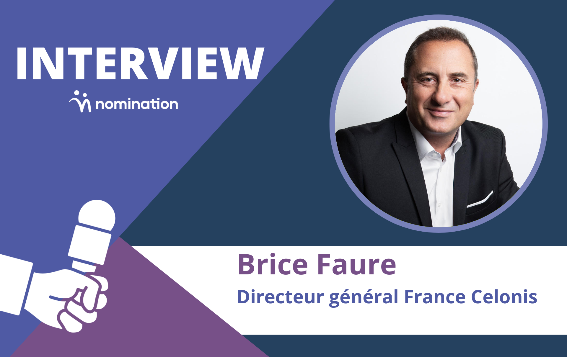 Brice Faure, directeur général France Celonis